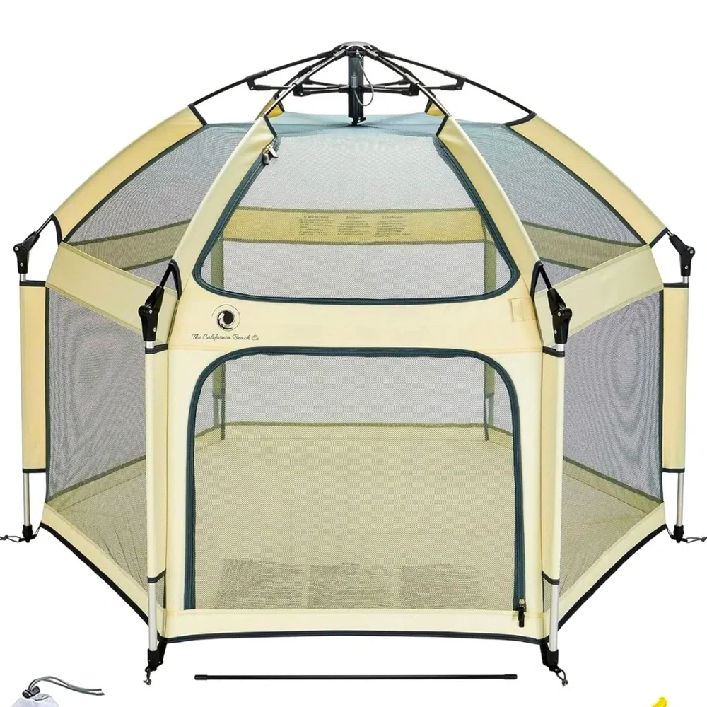 California Beach Co. Pop N' Go Playpen Tent - Picture 1 of 3